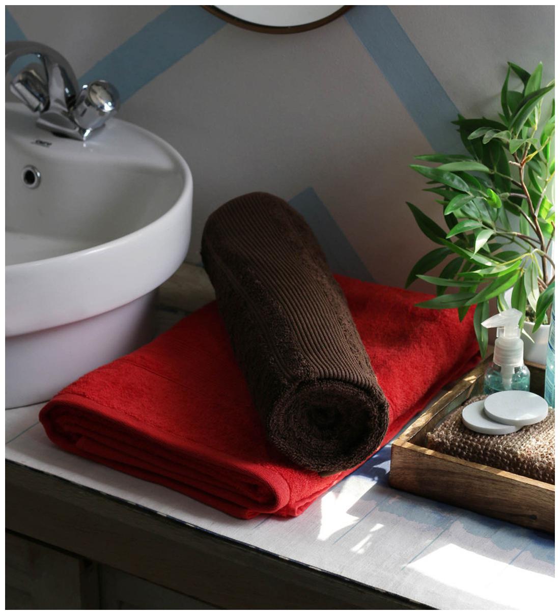 

JBG Home Store 450 GSM GSM Cotton Bath Towel ( 2 Pieces Multi )