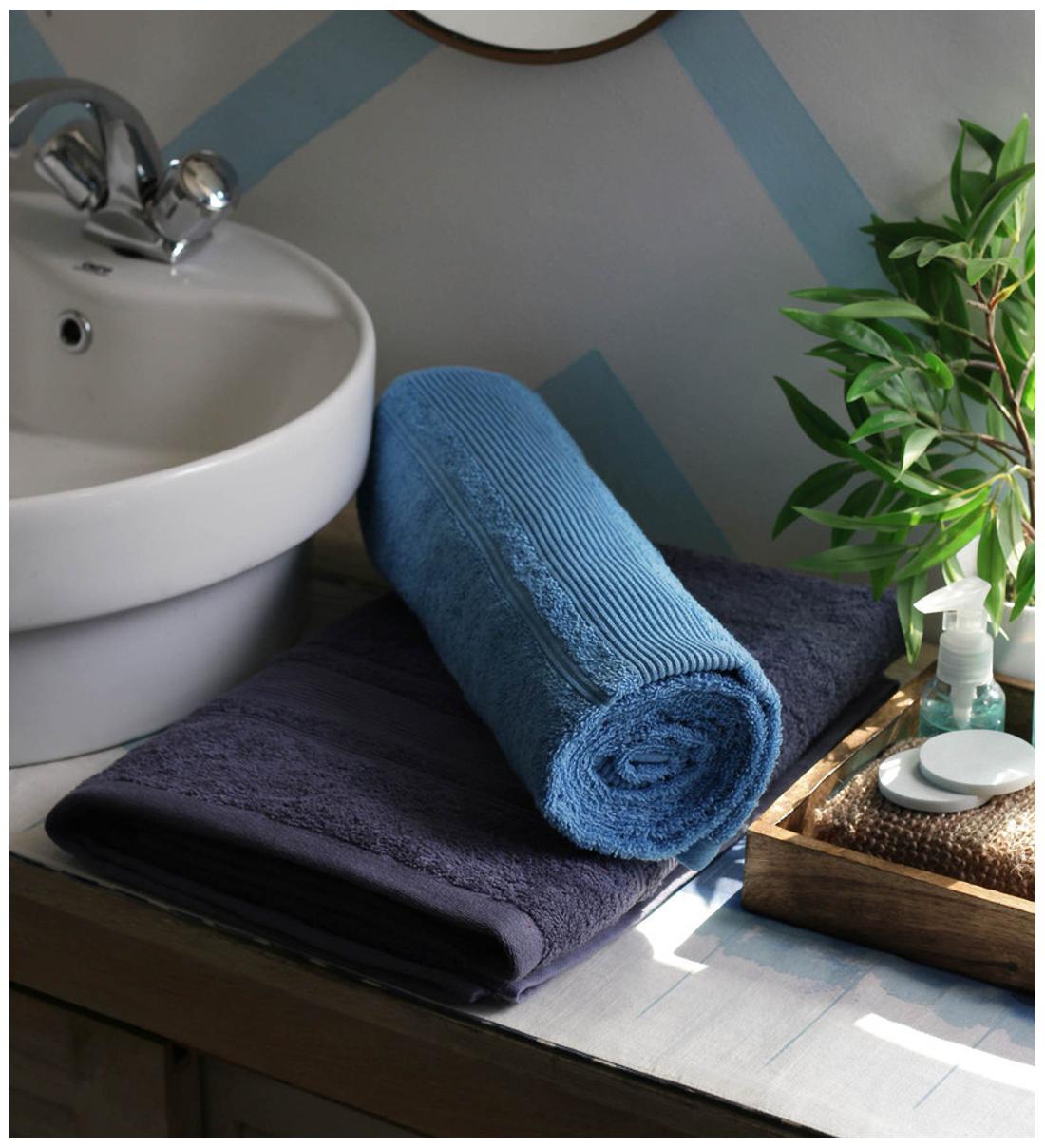 

JBG Home Store 450 GSM GSM Cotton Bath Towel ( 2 Pieces Multi )