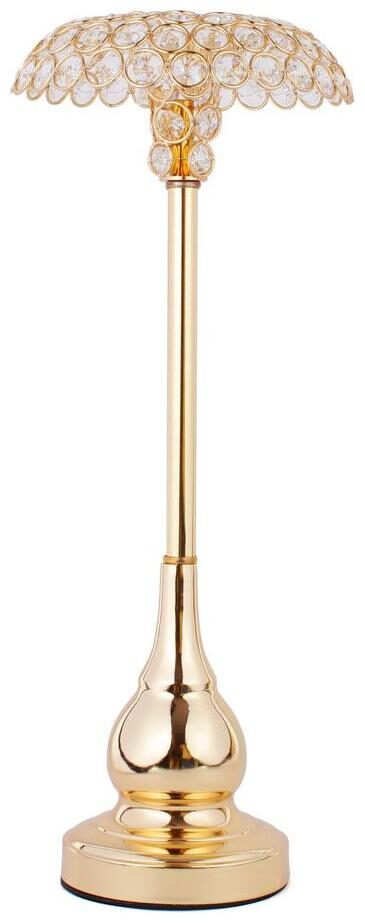 

Jewel Fuel Metal Golden Candle