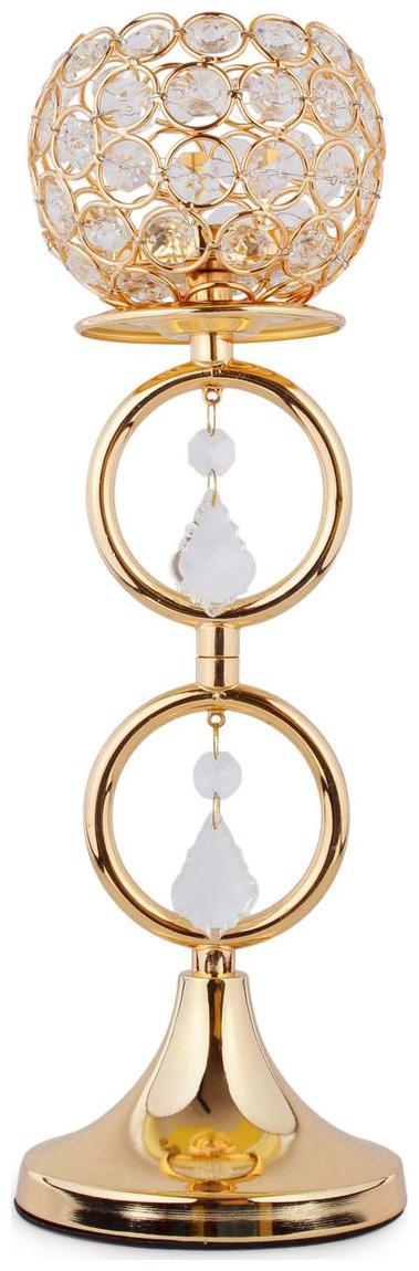 

Jewel Fuel Metal Golden Candle