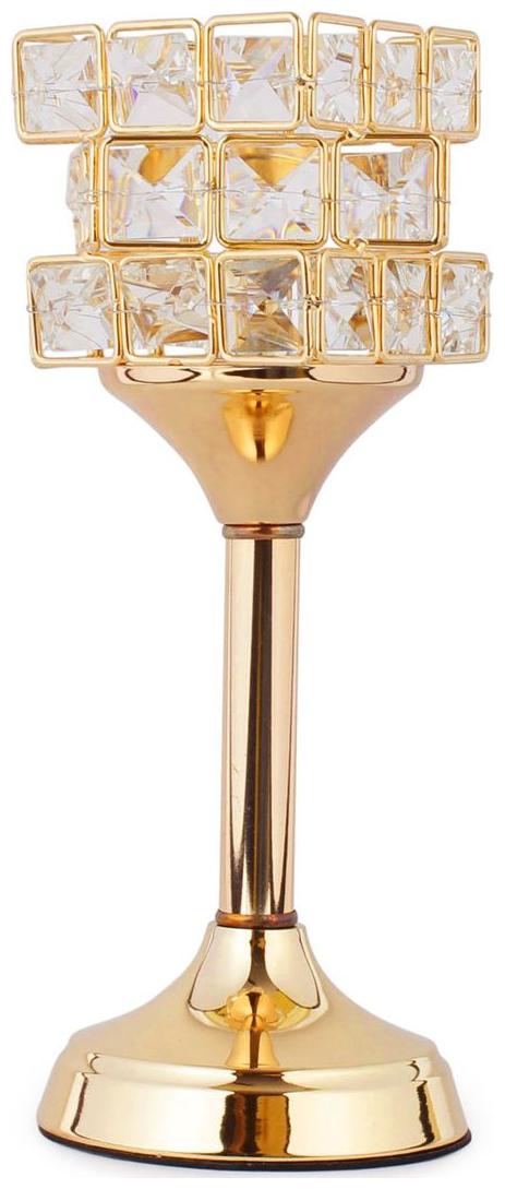 

Jewel Fuel Metal Golden Candle