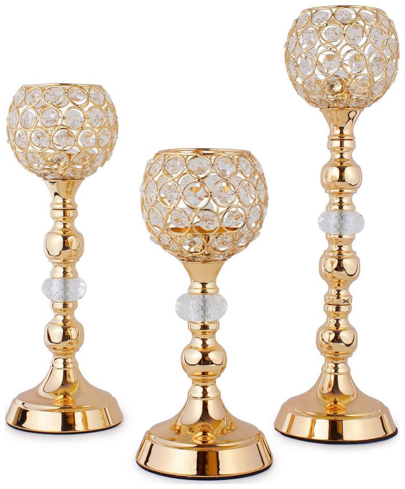 

Jewel Fuel Metal Golden Candle