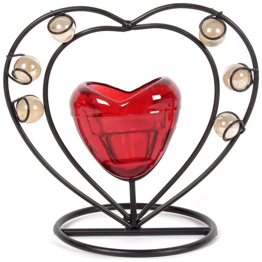 

Jewel Fuel Iron Glass Assorted Candle holder