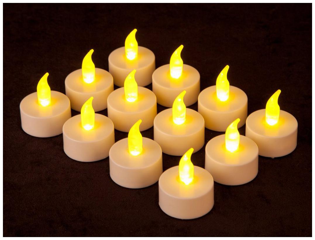 

Jewel Fuel Plastic White Led candle