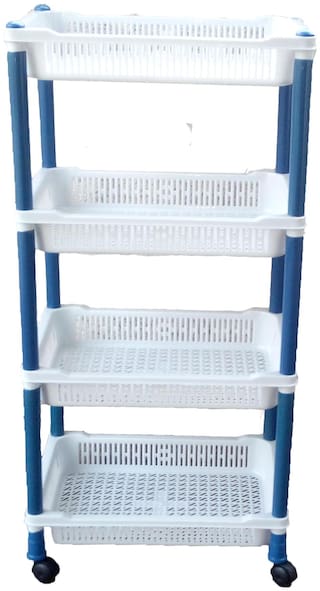 Buy Jewel Multi Purpose Plastic Kitchen Trolley For Fruits