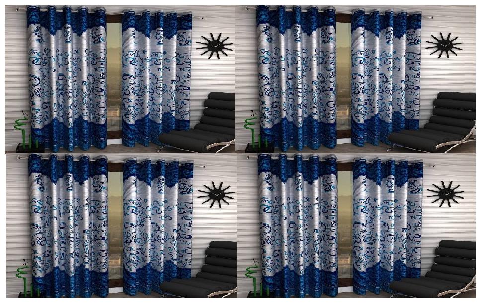 

Jim-Dandy Set of 8 Beautiful Polyester Door Curtains