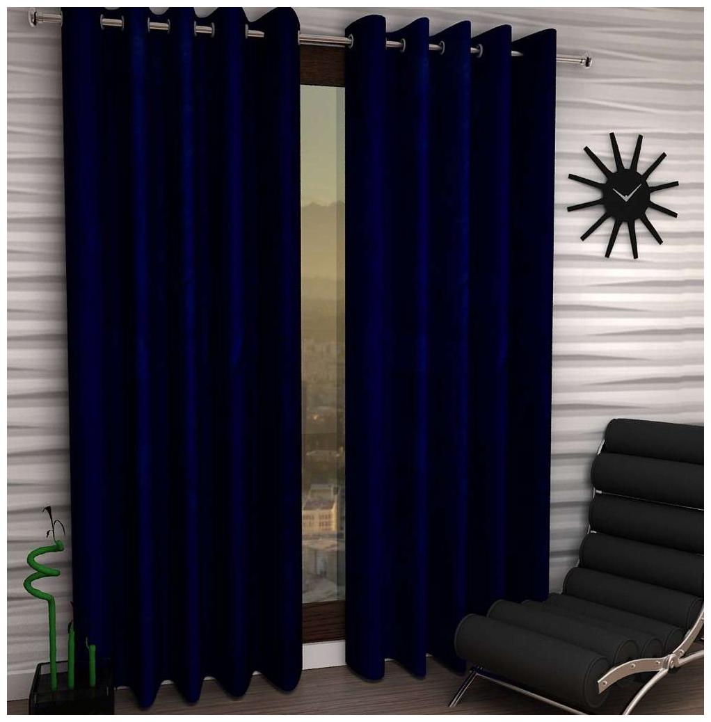 

Jim-Dandy Set of 4 Beautiful Polyester Door Curtains