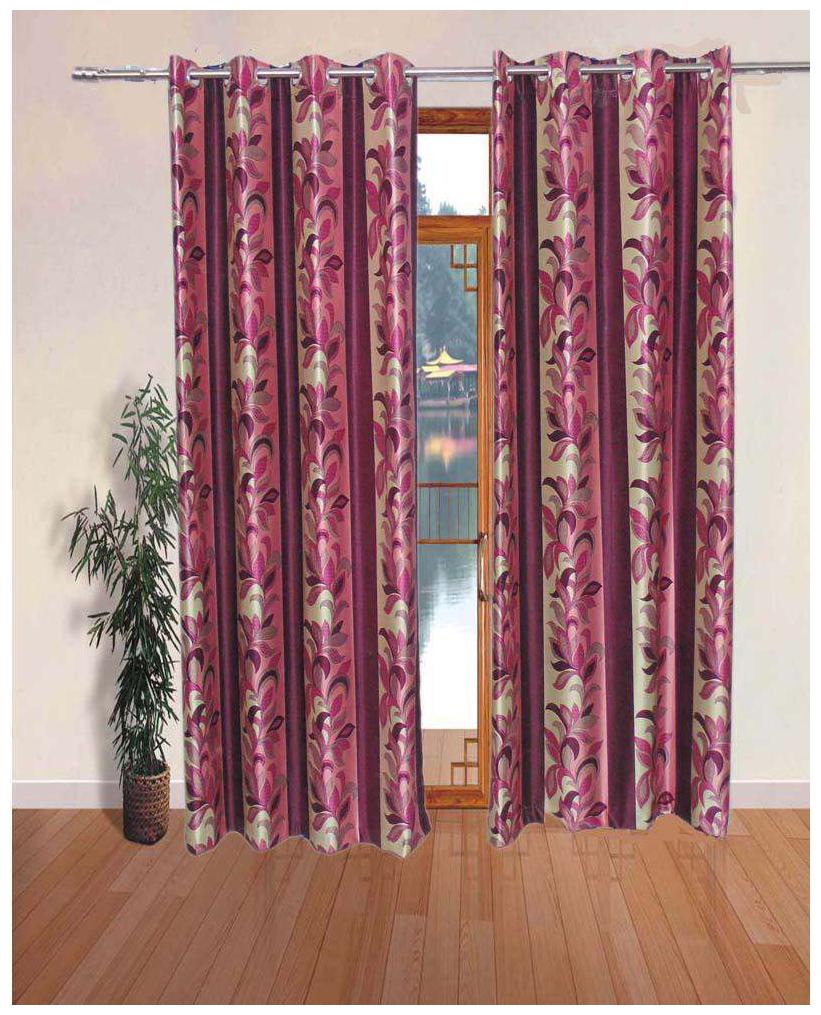 

Jim-Dandy Set of 6 Beautiful Polyester Door Curtains