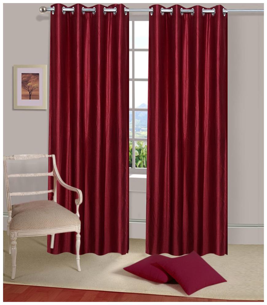 

Jim-Dandy Set of 6 Beautiful Polyester Long Door Curtains
