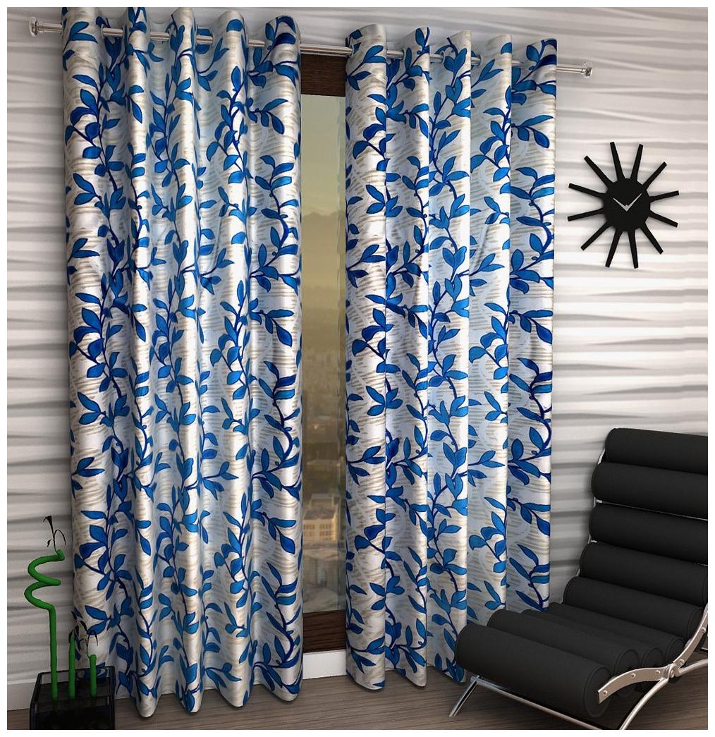 

Jim-Dandy Set of 8 Beautiful Polyester Long Door Curtains