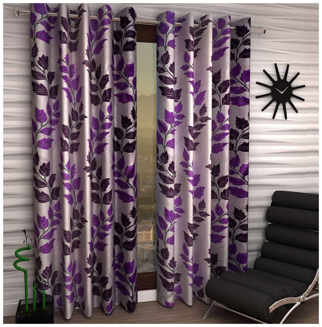 

Jim-Dandy Set of 6 Beautiful Polyester Door Curtains