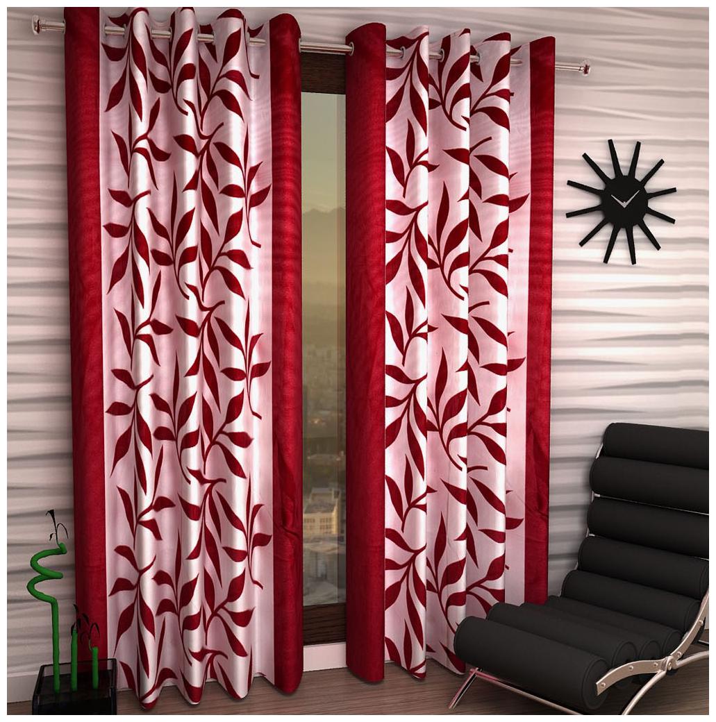 

Jim-Dandy Set of 6 Beautiful Polyester Door Curtains