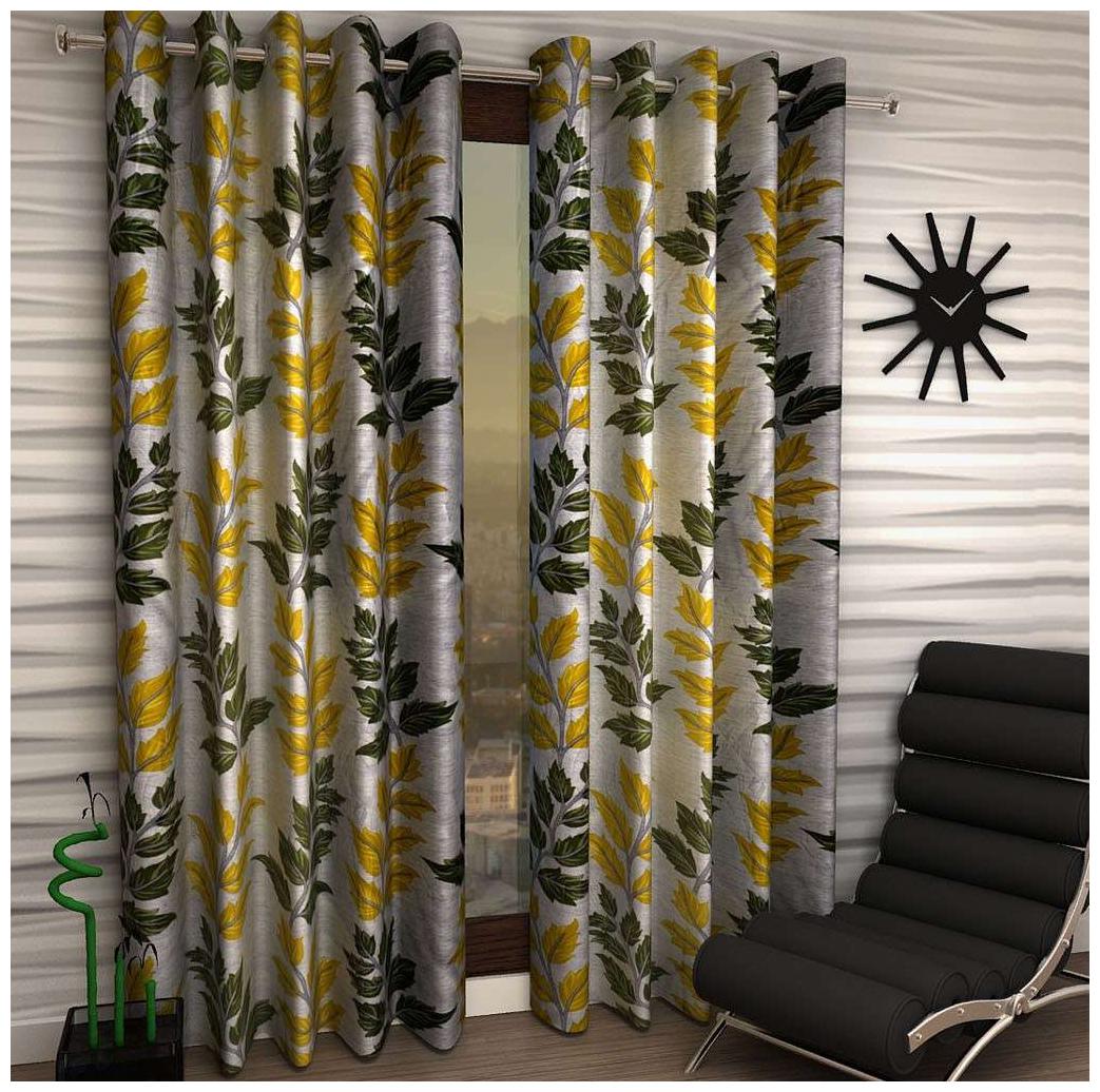 

Jim-Dandy Set of 4 Beautiful Polyester Door Curtains