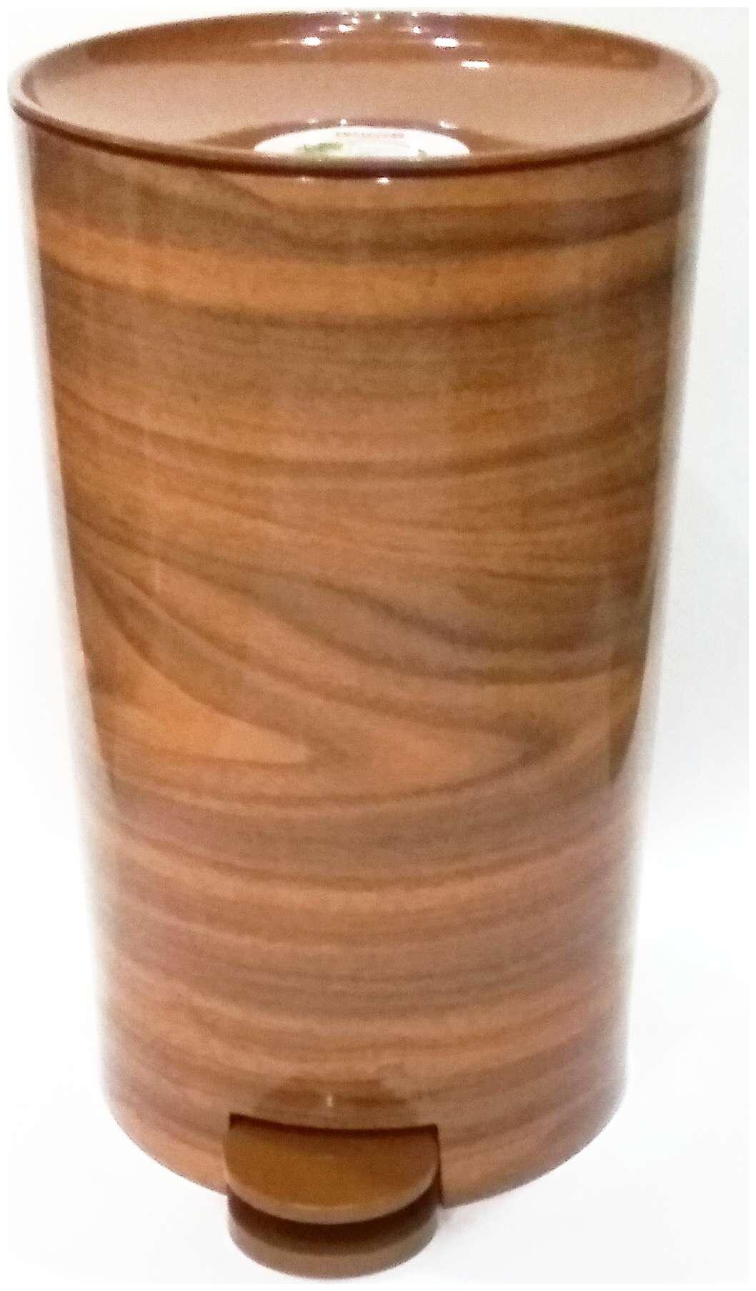 

JM Group 7 Ltr Plastic Pedal Bin - Brown