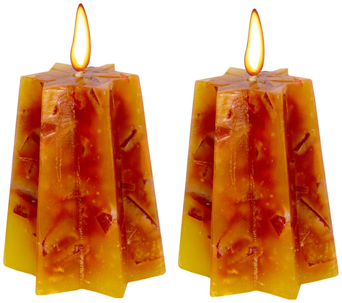 

JM Paraffin wax Yellow Red Candle