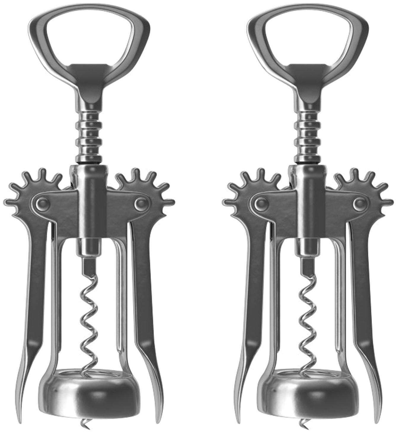 

JM Stainless Steel Bottle Cork Screw Cap Opener