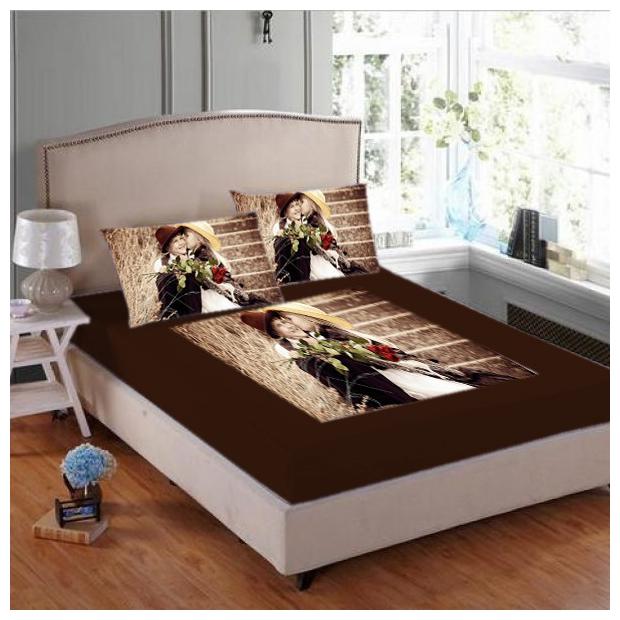 

JMT Velvet Printed Double Size Bedsheet 180 TC ( 1 Bedsheet With 2 Pillow Covers Multi )