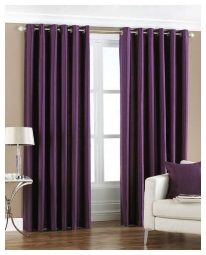 

JMT Polyester Long Door Semi Transparent Blue Regular Curtain ( Eyelet Closure Solid )