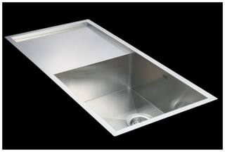 JNS Single Bowl Kitchen Sink With Drainboard 37*18*10 inch