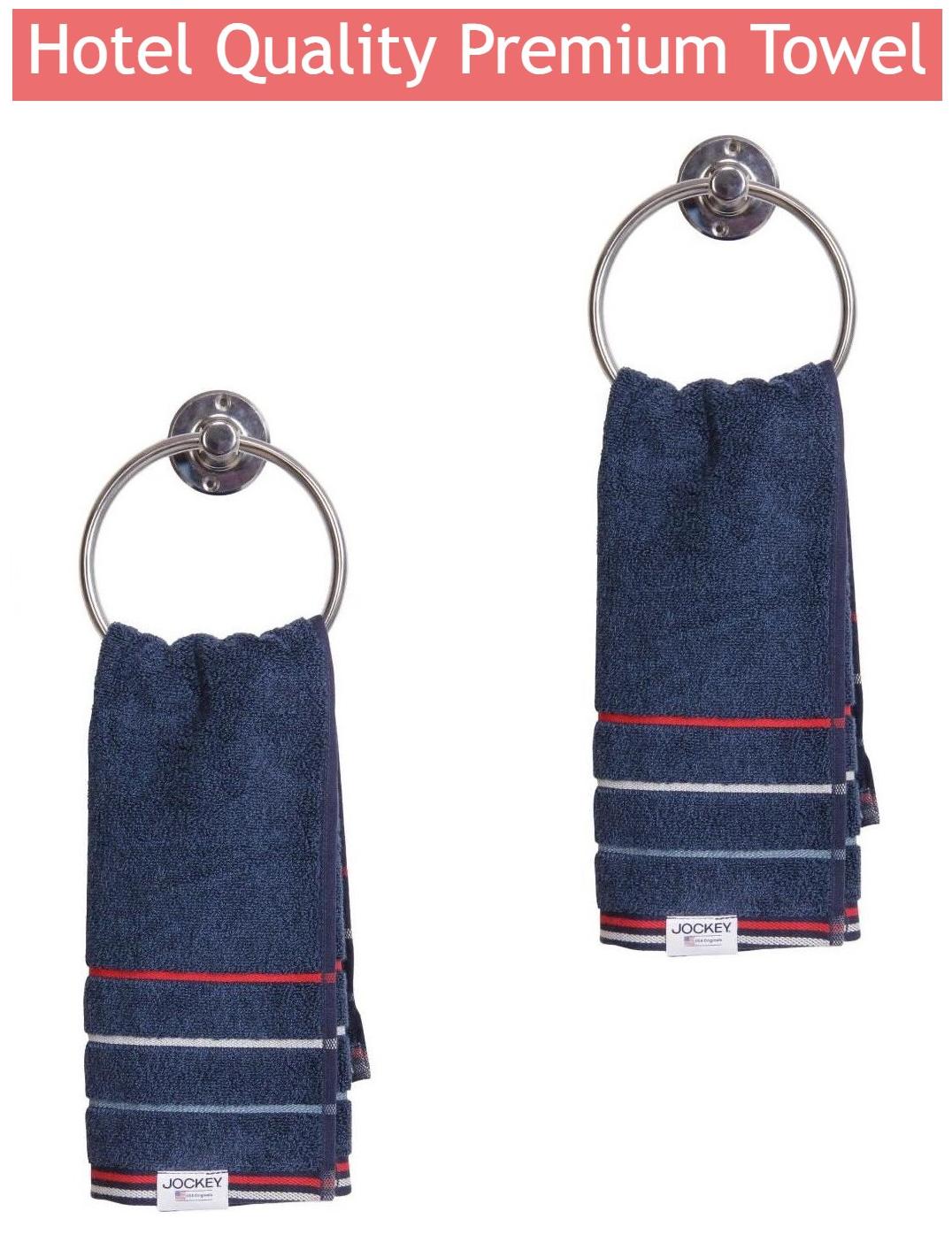 

Jockey 500 GSM Cotton Hand Towel ( 2 Pieces Blue )