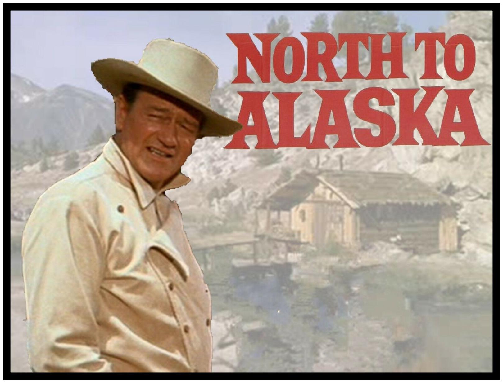 

JOHN WAYNE FRIDGE MAGNET 4 X 5 NORTH TO ALASKA FREE SHIPPING