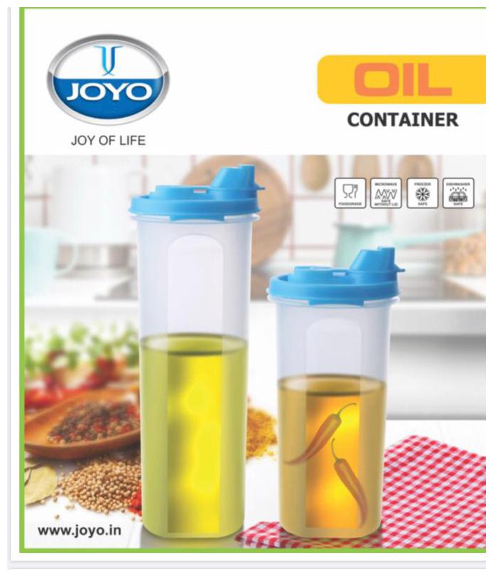 

Joyo 900 ml Plastic Oil Vinegar Dispensers - Set of 2