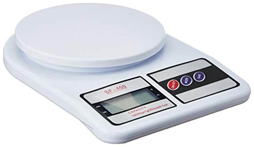 

js Digital Kitchen Scale Electronic Digital Kitchen Weighing Scale 10 kg Weight Measure Spices Vegetable Liquids (Pack of 1)