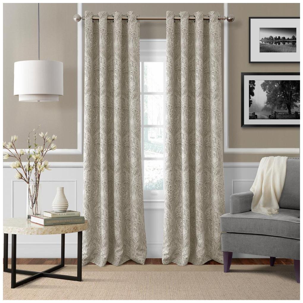 

Julianne Vintage Paisley Window Curtain