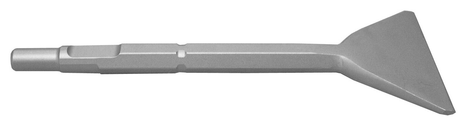 

Jumbo Spline Shank Flat Chisel 12-Inch Long x 4-Inch Wide Champion Chisel