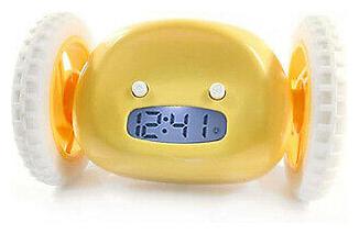 

Jumping and Rolling Fun Alarm Clock Yellow