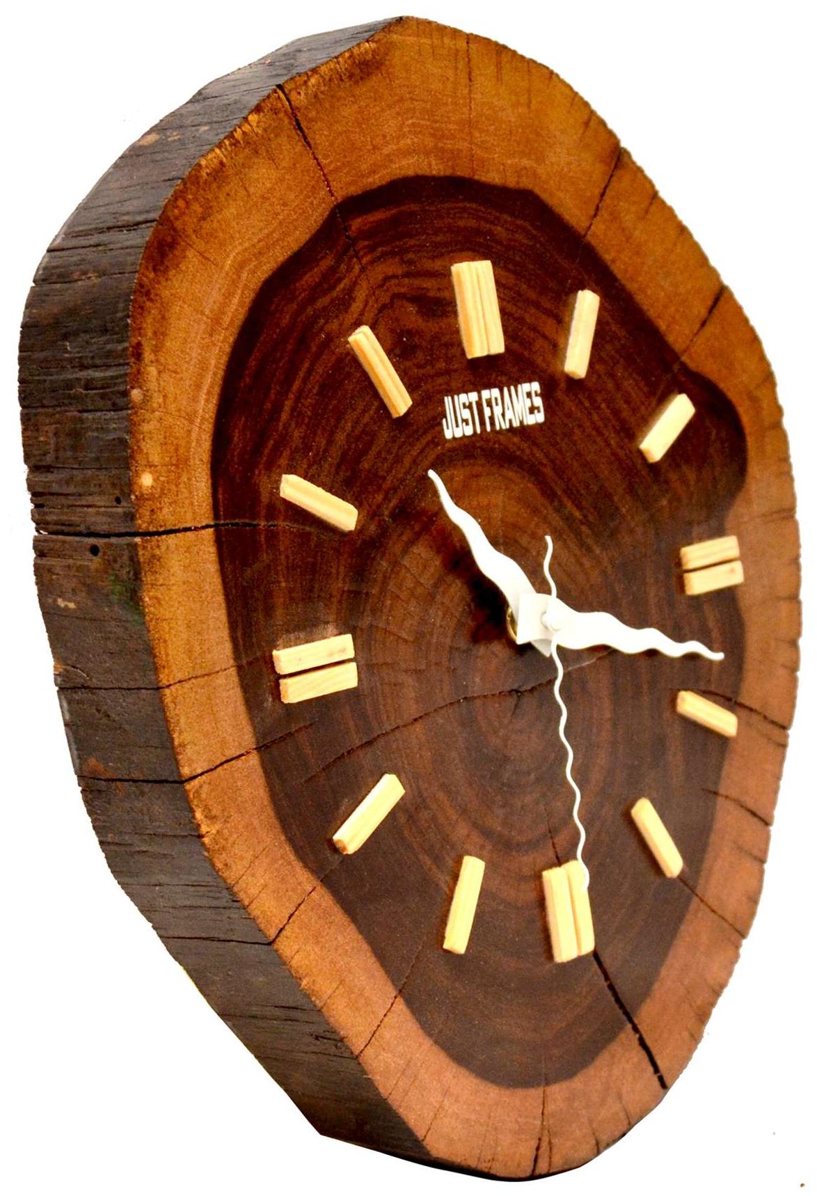 Just Frames Brown Wall Clock At Low S In India Just Frames Brown Wall Clock At Low S In India Paytmmall Com