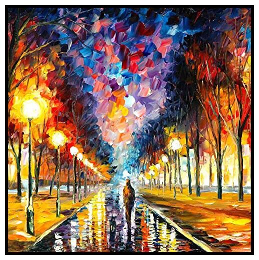 

JustPrintz Melody of Night MDF Painting Digital Reprint 10x10 inch