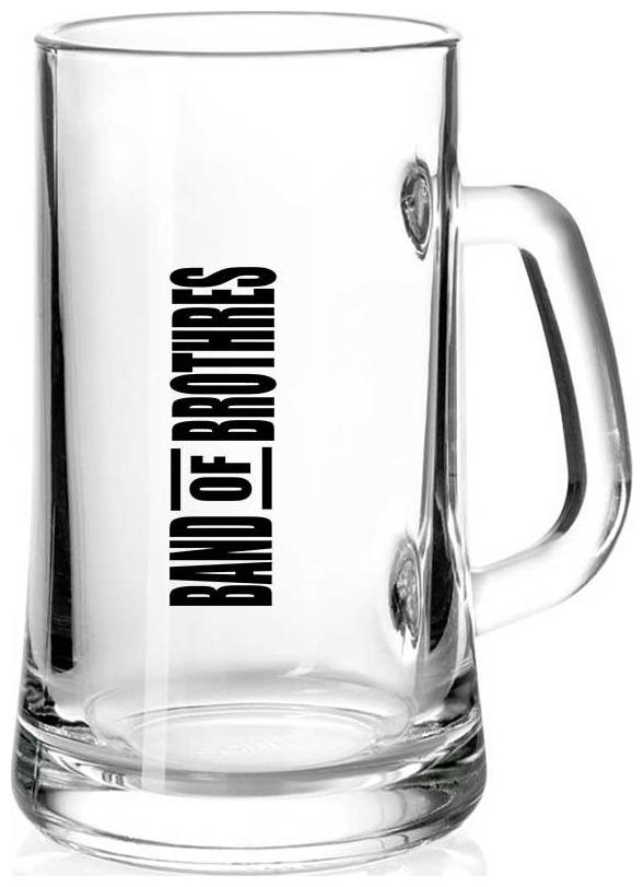 

Juvixbuy Band of Brother Printed Juice Milk Cold Drinkds Beer Glass Mug