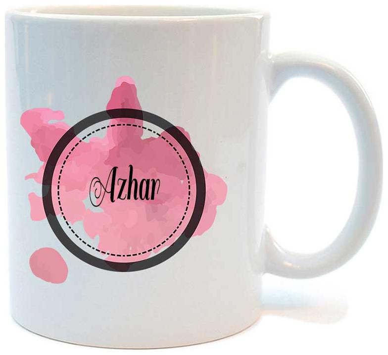 

Juvixbuy Name Azhar bPrinted Ceramic Coffee Mug