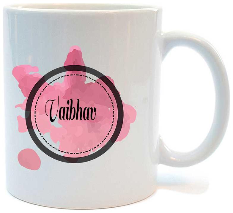 

Juvixbuy Name Vaibhav Printed Ceramic Coffee Mug