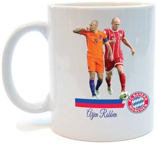 Juvixbuy  Printed Football Club & Player Arjen-Robben-FC-Bayern-Munich Ceramic Coffee Mug