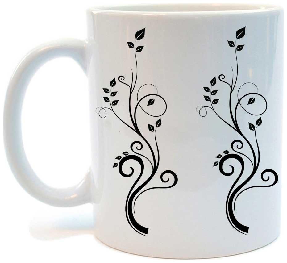 

Juvixbuy Printed white Ceramic Coffee Mug 176