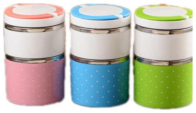 K Kudos 2 layer lunch box