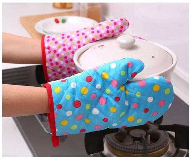 K Kudos Enterprise Cotton Gloves Assorted ( Pack of 2 )