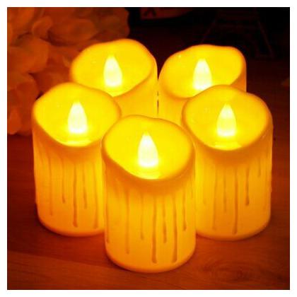 

K Kudos Enterprise Plastic White Led candle