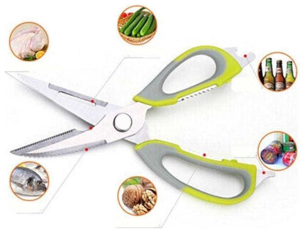 K kudos Multi Function Scissors New Stainless Hot Professional Shears Poultry Kitchen