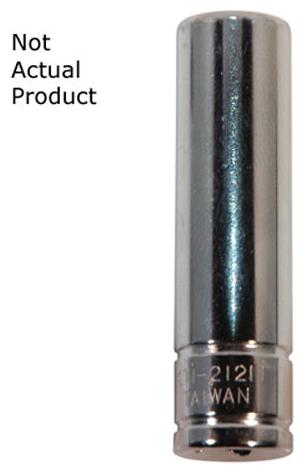 

K Tool 21208 Chrome Socket 1 4 Drive 1 4 6 Point Deep