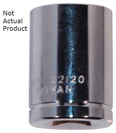 

K Tool 22112 Chrome Socket 3 8 Drive 3 8 6 Point Shallow