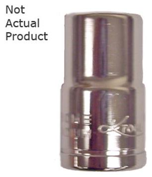 

K Tool 27109 Chrome Socket 3 8 Drive 9mm 6 Point Shallow
