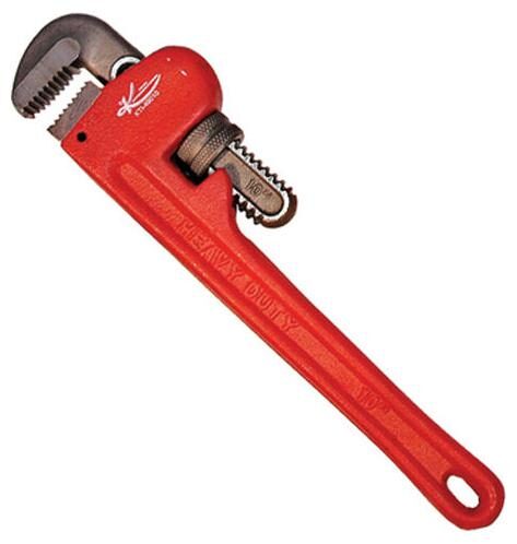 

K Tool 49010 Pipe Wrench 10 Long Cast Iron with Drop Forged Steel Jaws