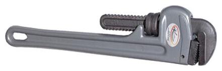 

K Tool 49114 Aluminum Pipe Wrench 14 Long Lightweight with Hardened Jaws