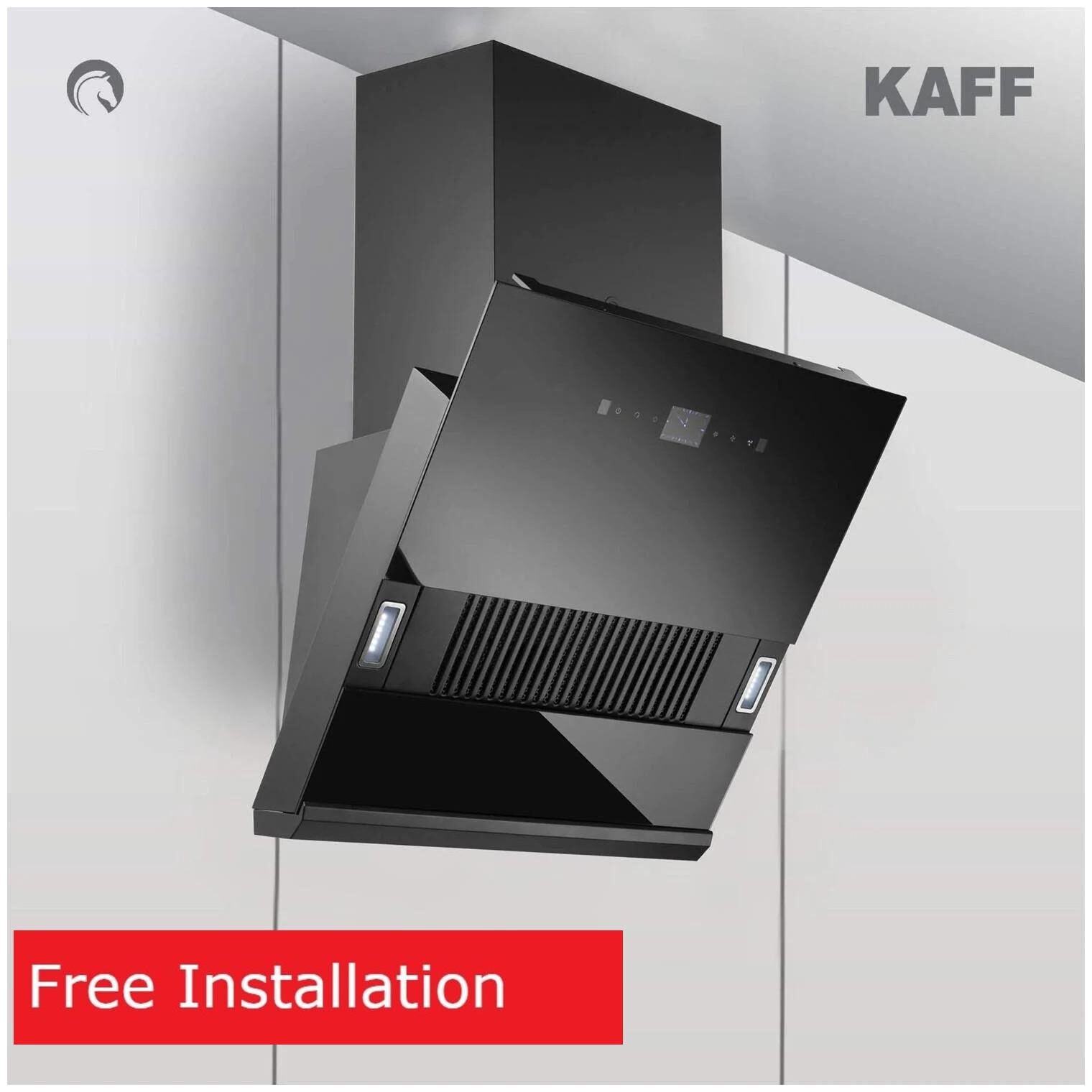 

Kaff Wall Mounted Auto Clean 60 cm 1180 m3 h Black Chimney ( HAWK DHC 60 )