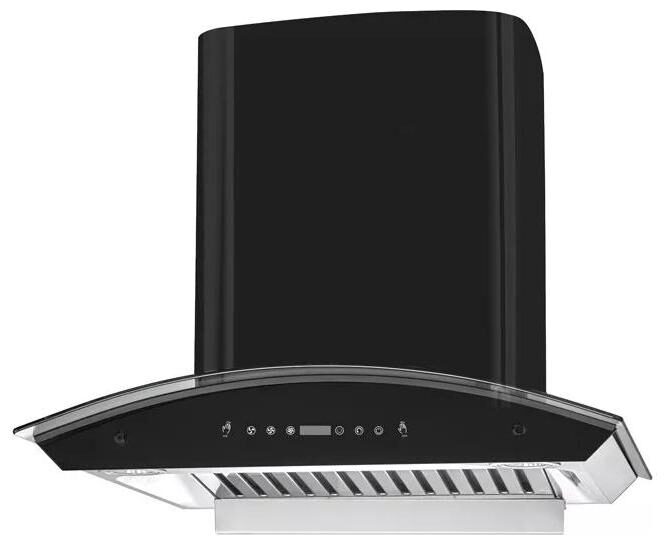 

Kaff Wall Mounted Auto Clean 60 cm 1250 m3 h Black Chimney ( RIOBF DHC 60 Black )