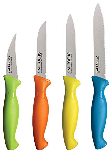 

Kai Hocho Stainless Steel Knife Set (Multicolor)