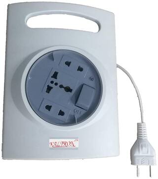 kaltron VE301 Multi Pin Grey , Blue Extension Board ( 3.5 m , 3 Socket , 1 Switches)